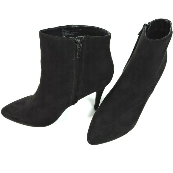 Madden NYC Shoes - Madden Women Boot Size 10 Saander Black Faux Suede